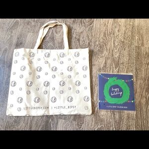 Little Bipsy Tote Bag Coloring Book Small Shop